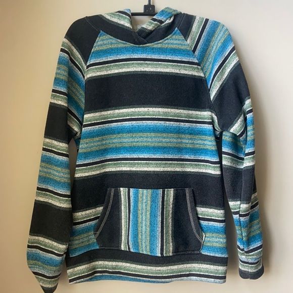 Brooklyn Cloth Threaded Aztec Hoody - Picture 1 of 6